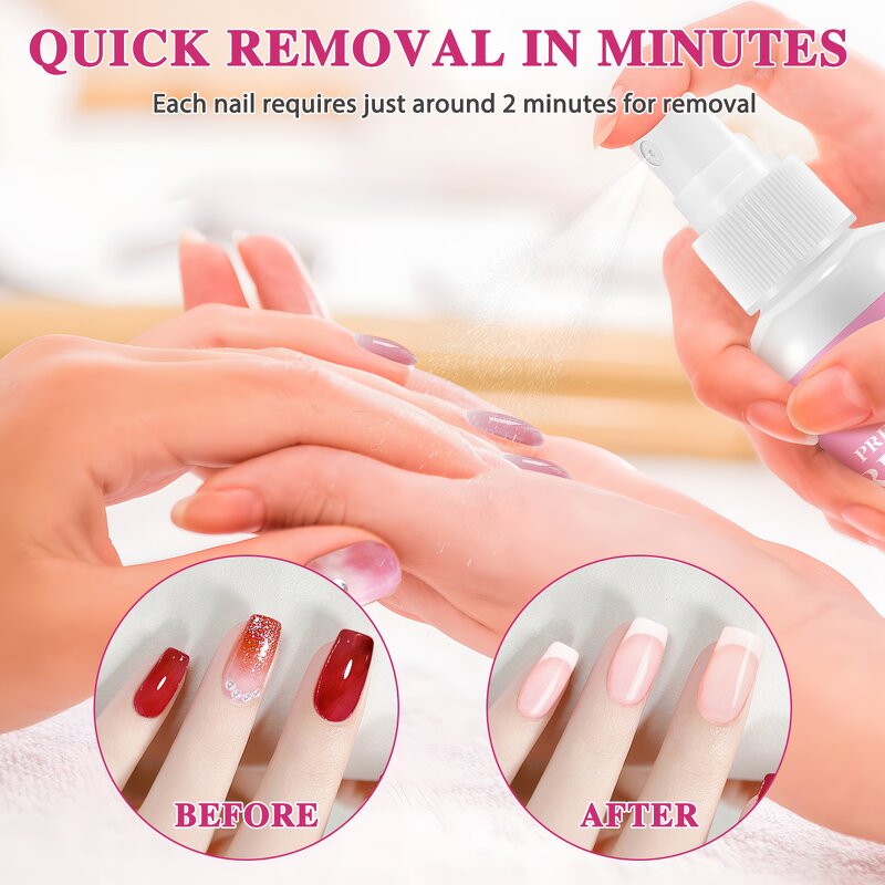 Nail Remover Serum - Wholesale Gentle Effective Press on Nail Glue Remover