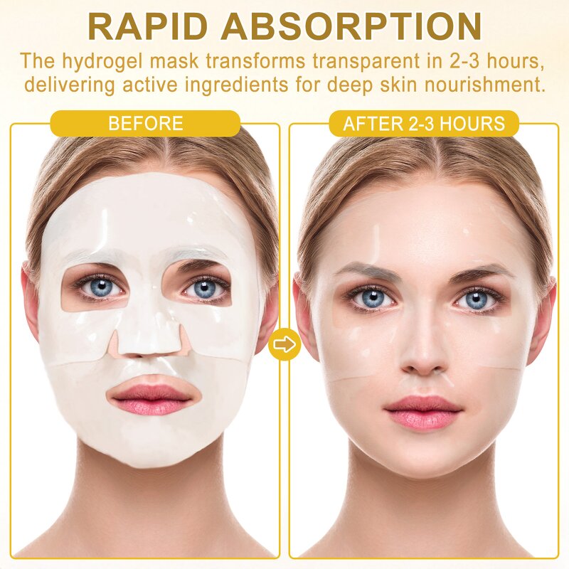 Face Mask Manufacturer - Hydrogel Snail Essence Collagen Repair Brightening Hydrating