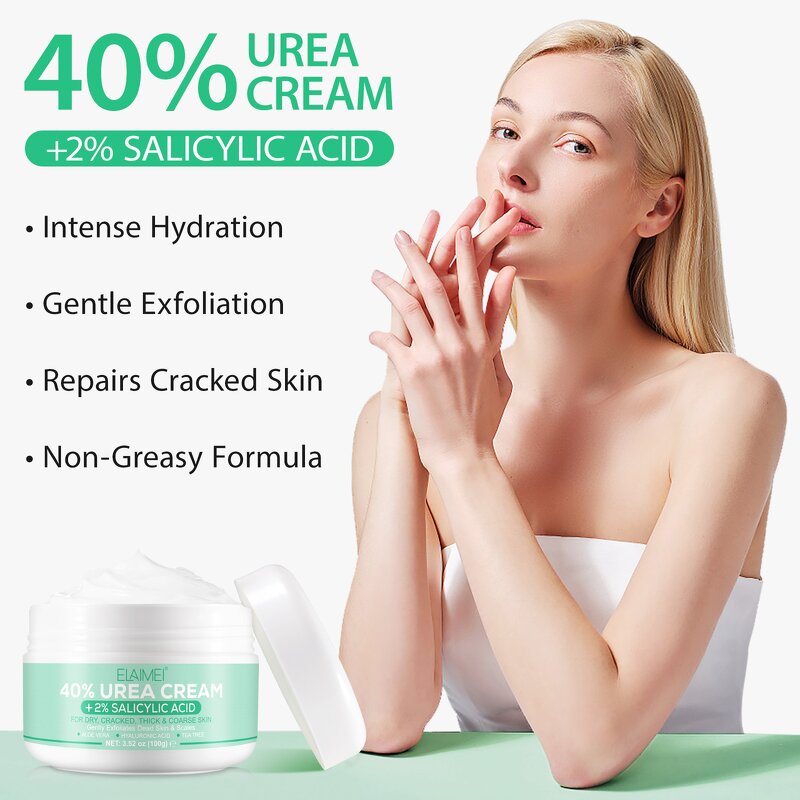 Urea Cream Manufacturer - 40% Urea Foot Repair 2% Salicylic Acid Cracked Heels