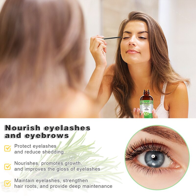 Rosemary Oil - 120ml Pure Natural Organic Cold Pressed Hair Growth Extract