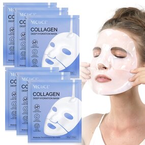 Facial Mask - YECUCE Korean Collagen Private Label Hydrating Whitening Sheet