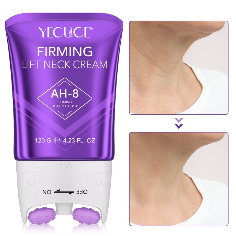 Neck Cream Manufacturer - YECUCE AH-8 120g Roller Tightening Lifting Sagging Skin