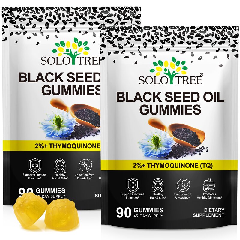 Gummy Manufacturer - SOLOTREE Black Seed Oil High TQ Joint Hair Skin Wellness