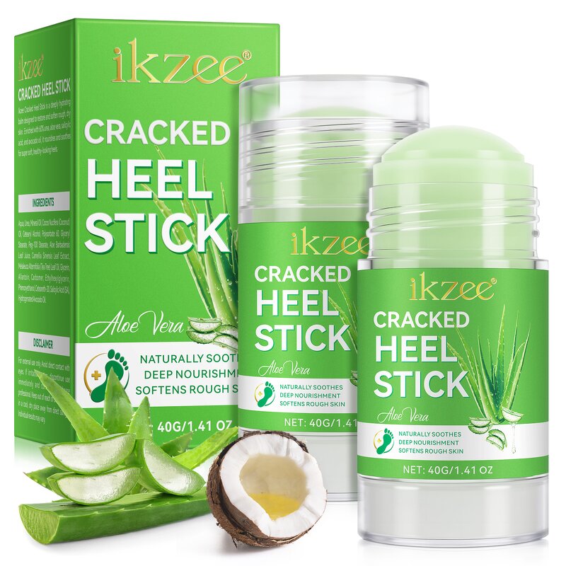 Foot Care Stick - IKZEE 40g 60% Urea 2% Salicylic Acid Heel Crack Repair Balm
