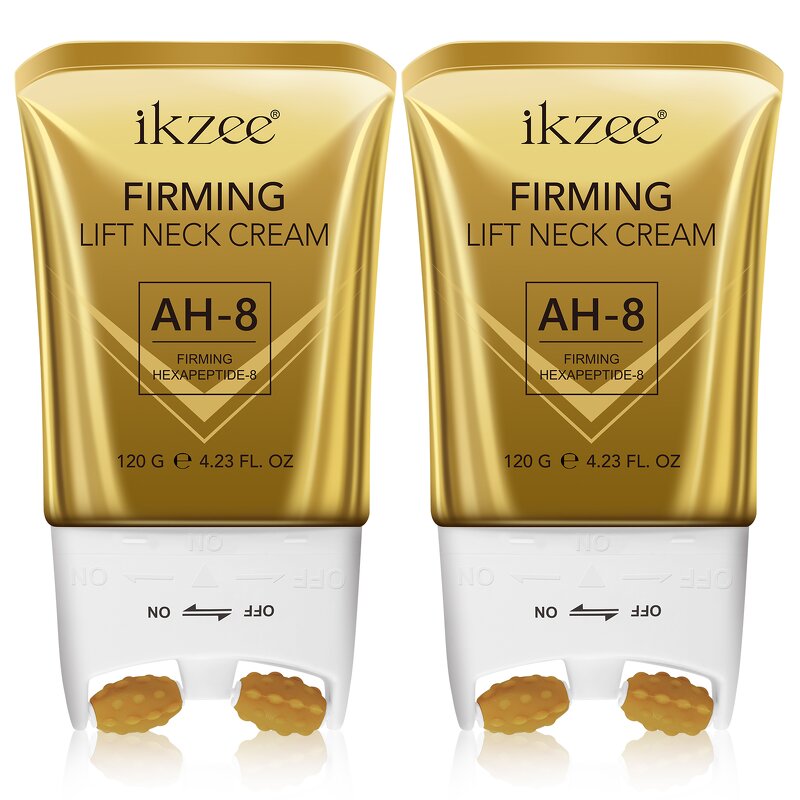 Neck Cream Manufacturer - Ikzee AH-8 120g Roller Peptide Firming Lifting Hydrating