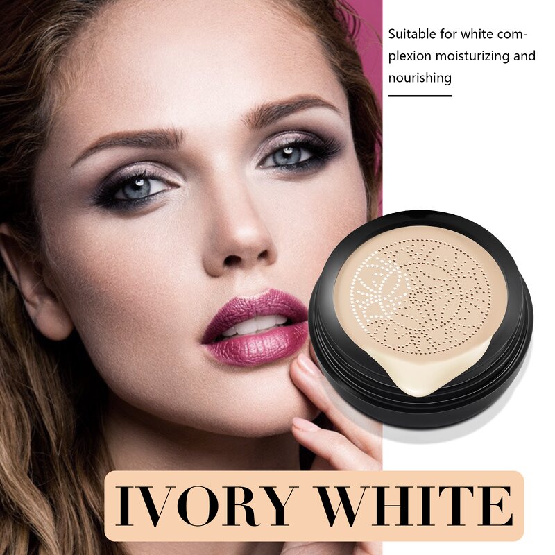 Cushion Foundation - Aliver Semi-Matte Lightweight Nourishing Elastic Glass Skin