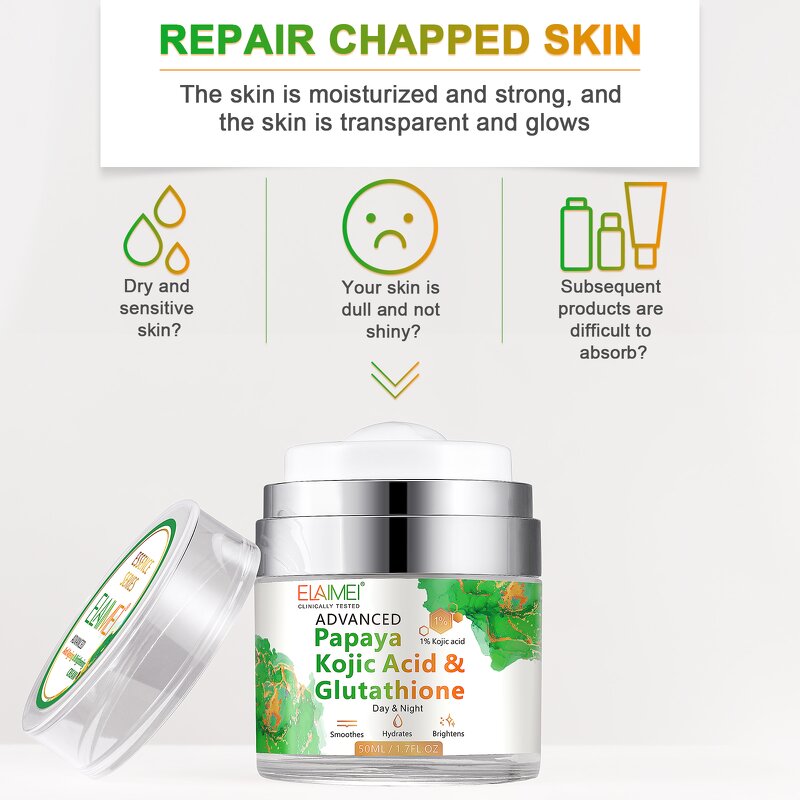 Face Cream - ELAIMEI Collagen Anti-aging Anti-wrinkle Tightening Coffee Cream