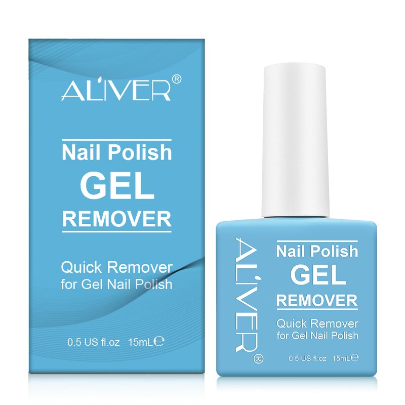 Nail Remover Liquid - ALIVER Hot Selling Acetone Free Effective Salon Grade