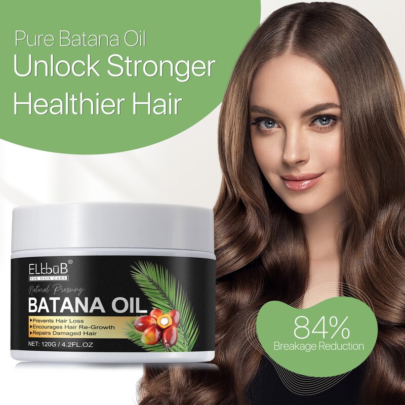 Batana Oil - 100% Natural Unrefined Nourishing Damaged Hair Repair Honduras