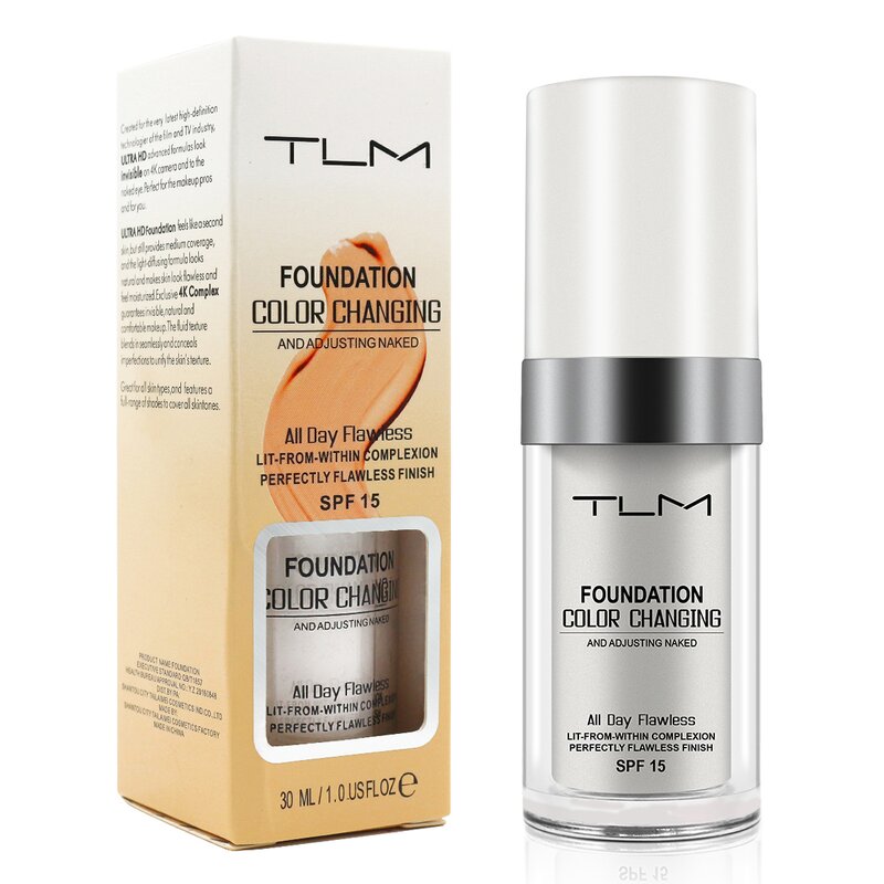 Foundation Manufacturer - TLM Color Changing BB Cream All Day Concealer Cover
