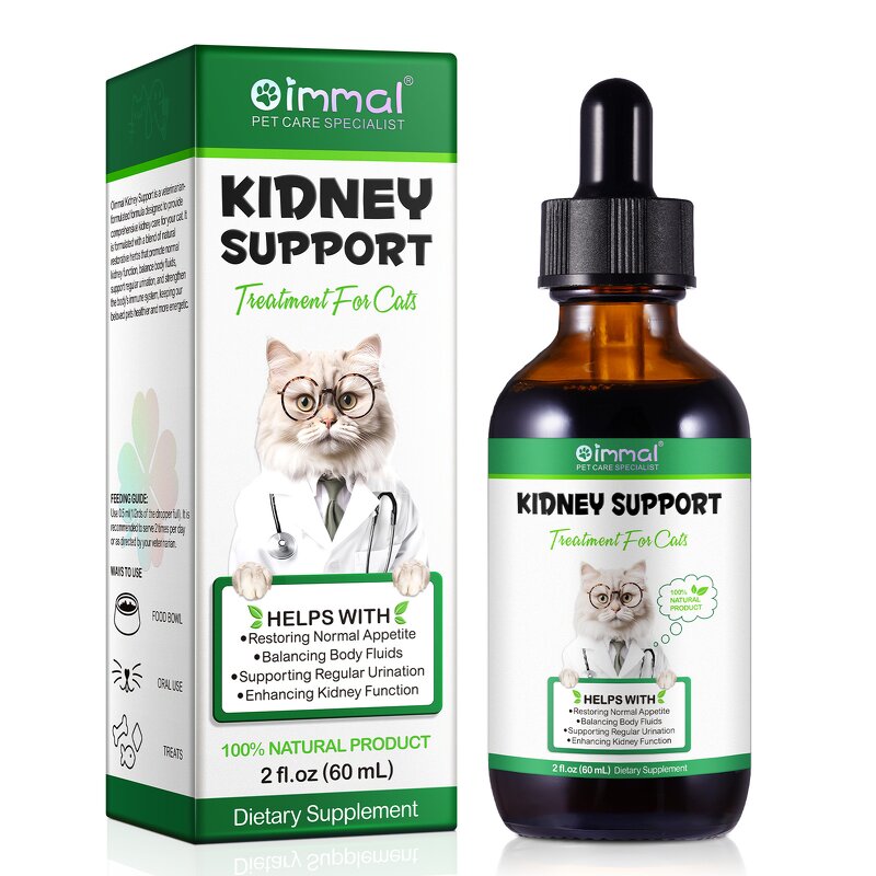 Pet Supplement - 60ml Natural Kidney Health Urination Immunity Support Dog