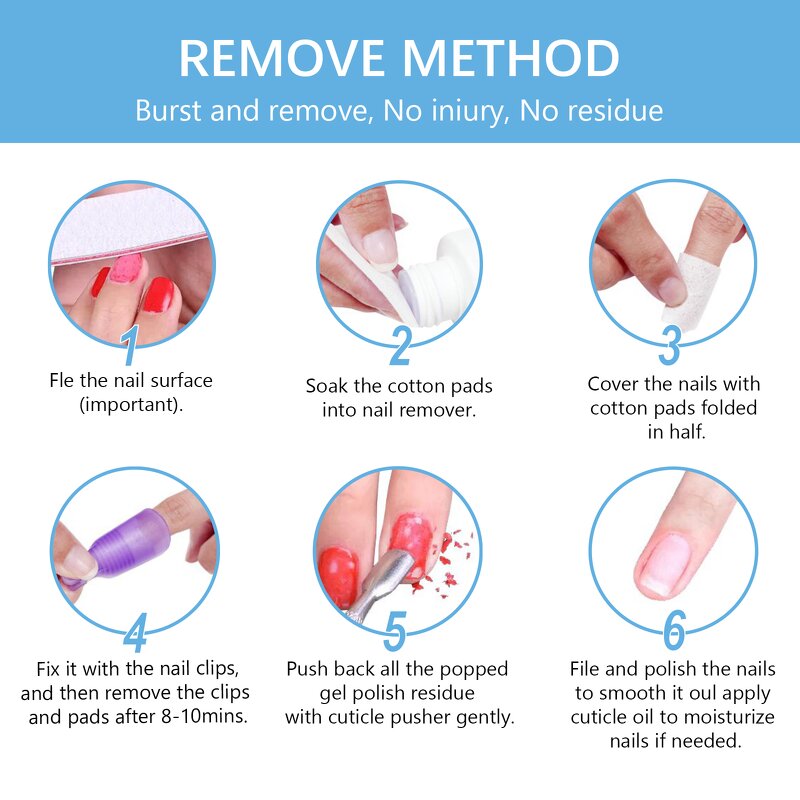 Nail Remover Liquid - ALIVER Acetone Free Professional Salon Grade