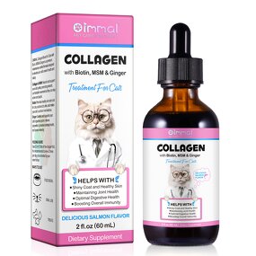 Pet Collagen - Oimmal Bacon Flavor Liquid Coat Itch Digestive Joint Dog