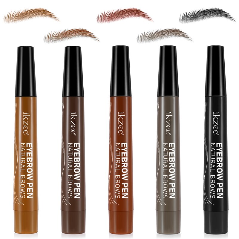 Eyebrow Pen - Ikzee Microblading Waterproof Sweatproof Natural Hair-Like Brows