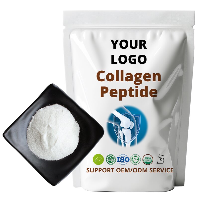 Collagen Peptide - 90%/95% Purity Powder Cosmetic Ingredient OEM ODM Free Sample