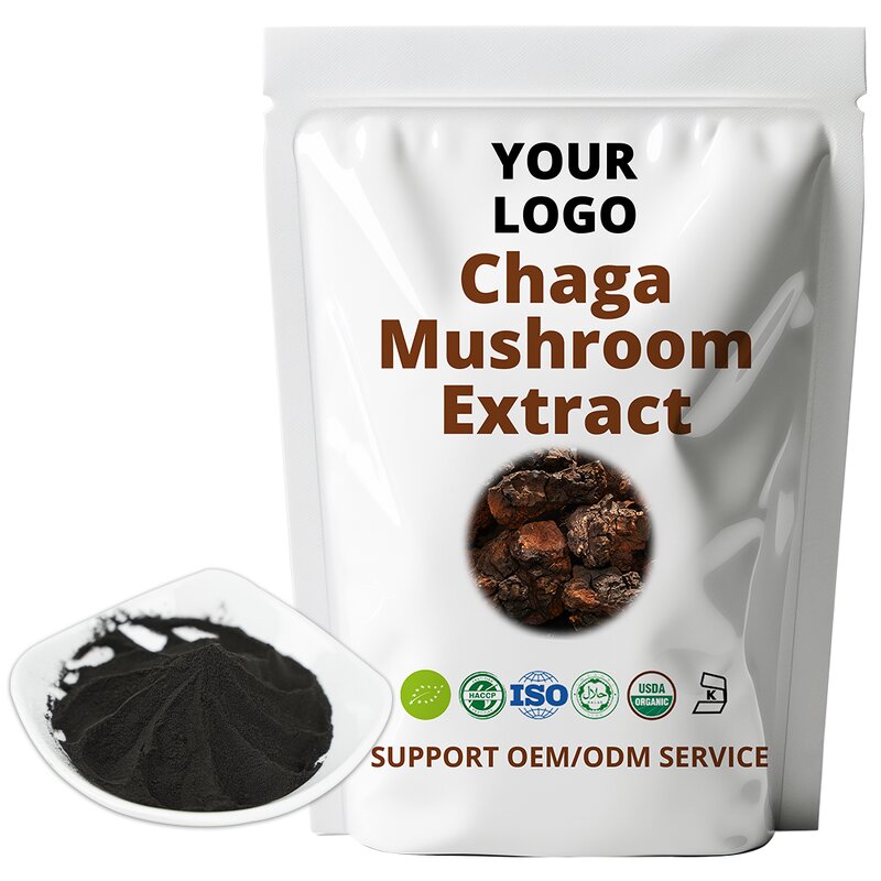 Chaga Mushroom Extract - Black Powder Food Grade Factory Supply Free Sample Bulk