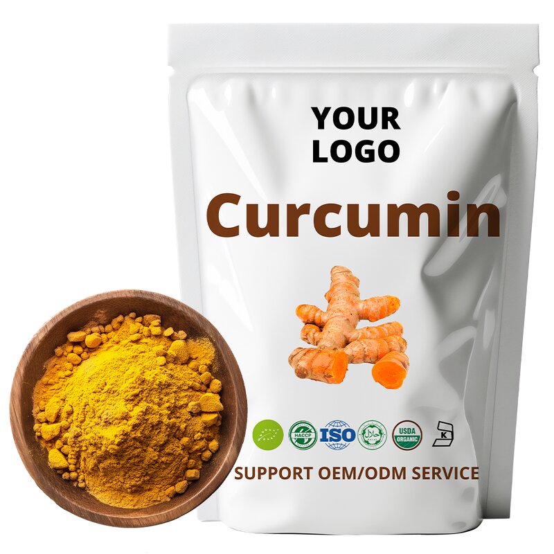 Natural Curcumin Pure Curcumin Turmeric Dried Rhizome-Purified Curcumin MOQ 1 KG