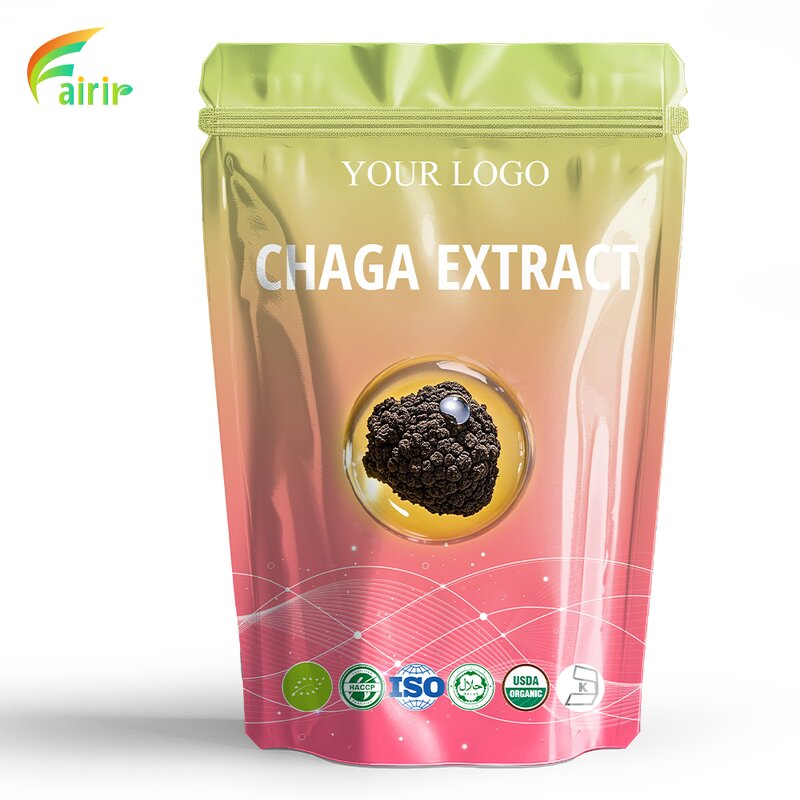 Chaga Extract Powder - 99% Food Grade Herbal Solvent Extracted Various Bottles Wholesale