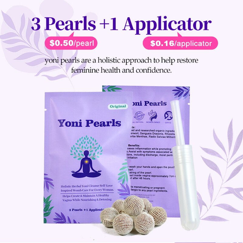 Yoni Detox Pearls Manufacturer - 3-in-1 Womb Cleanse, Bulk & Private Label