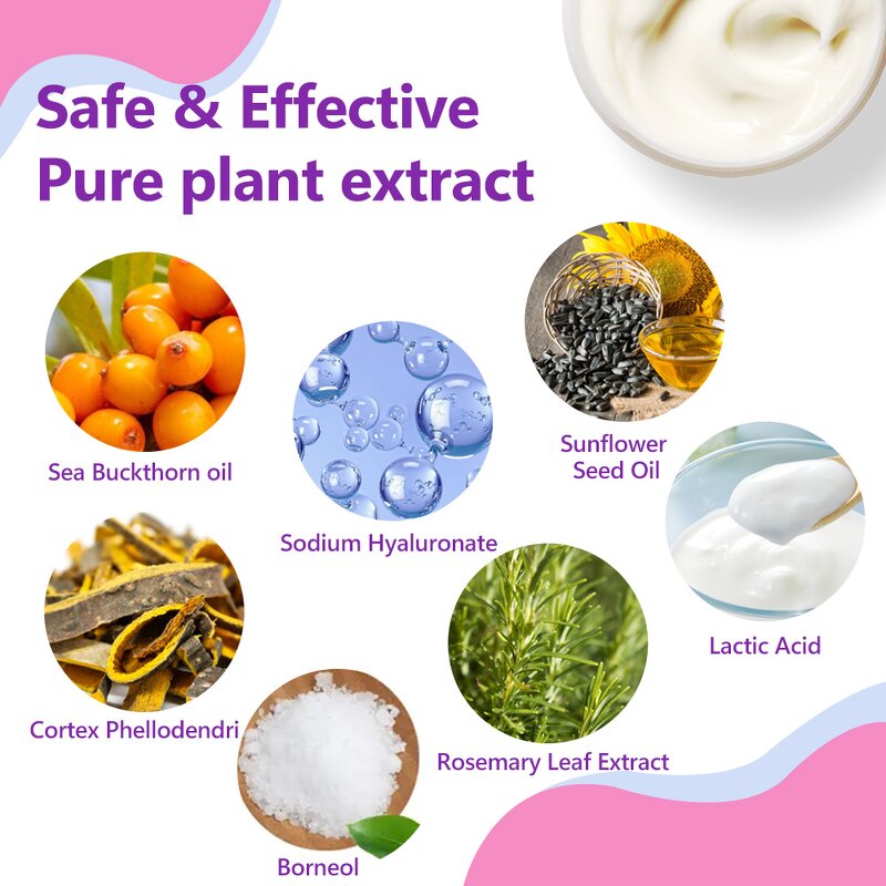 Vulva Balm Cream Manufacturer - with Sea Buckthorn Oil & Hyaluronate