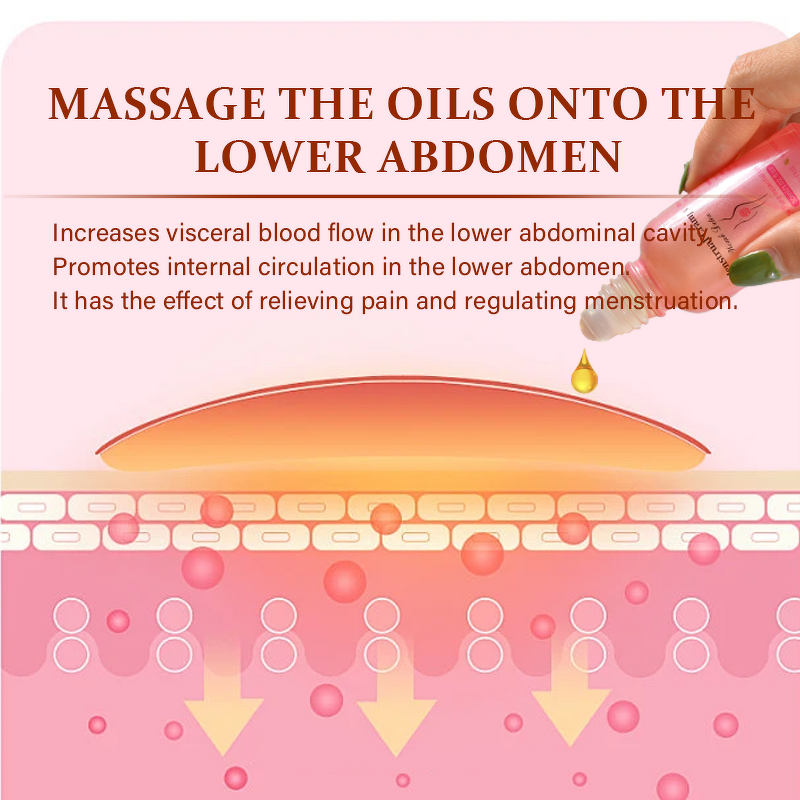 Menstrual Essential Oil Manufacturer - Pure Jasmine Lavender for Dysmenorrhea