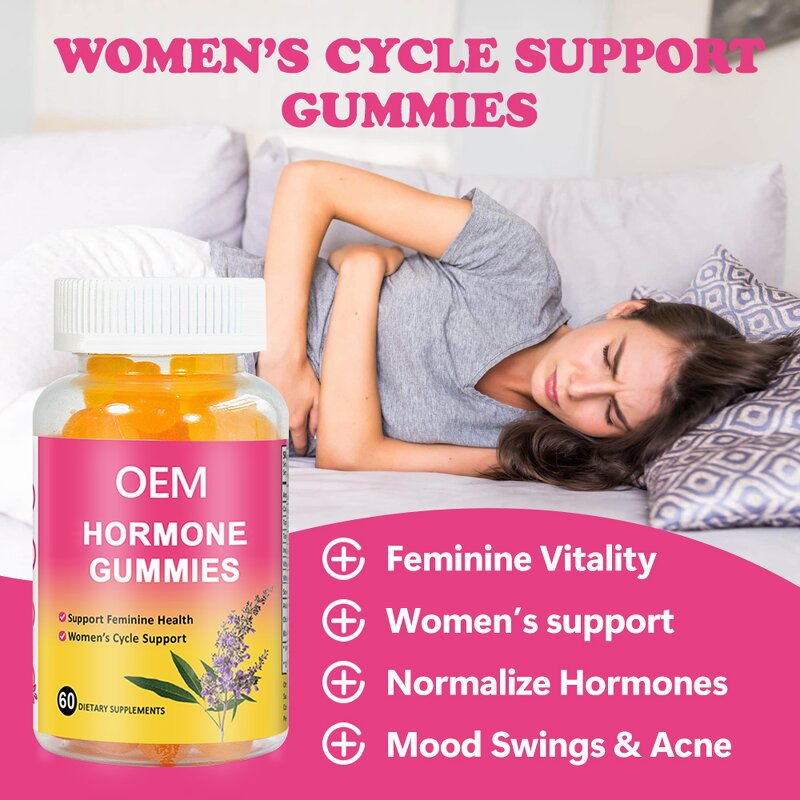 Menopause Gummies Manufacturer - Hormone Balance for Hot Flash & Sweats