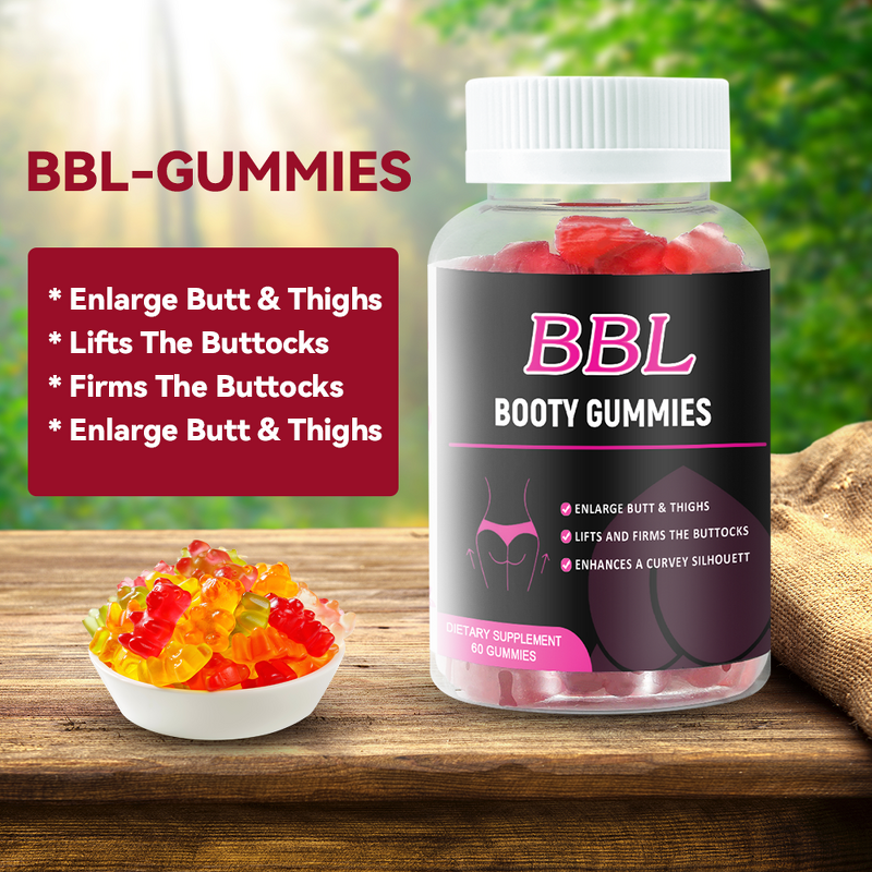 Breast BBL Gummies Manufacturer - Food Supplement Maca for Hip & Buttock