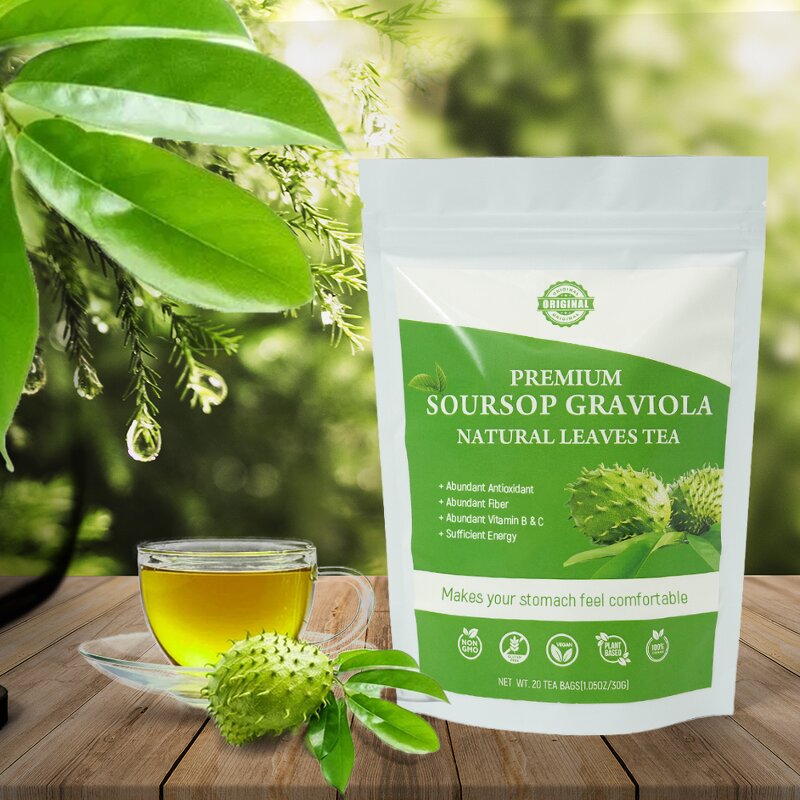 Soursop Leaf Tea Manufacturer - Private Label Dried for Metabolism & Weight Loss