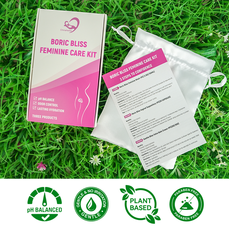 Feminine Care Set Manufacturer - Boric Acid Suppositories & Foam Wash