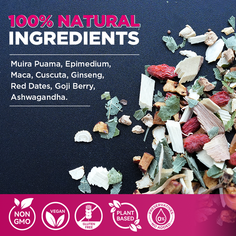 Male Fertility Tea Manufacturer - Plant-Based Libido Booster