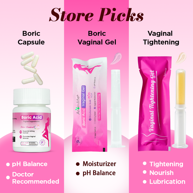 Boric Acid Suppositories Manufacturer - Gluten-Free Vaginal Capsules & Pops