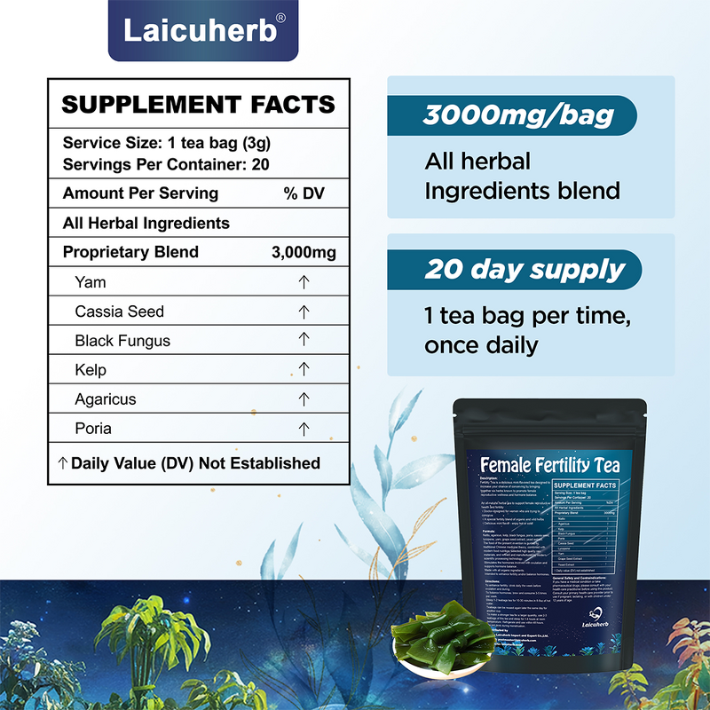 Pregnancy Tea Manufacturer - Natural Herbal for Hormone Regulating & Womb