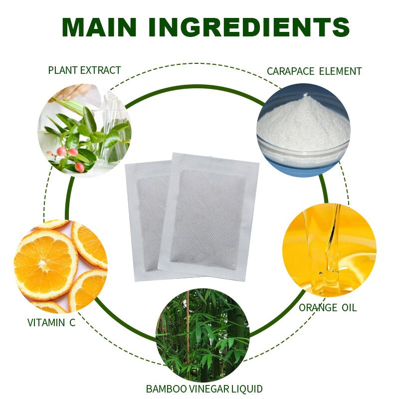 Detox Foot Pads Manufacturer - Organic Natural Herbal Ginger Cleansing