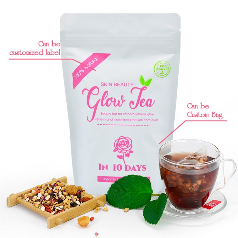 Skin Whitening Tea Manufacturer - Private Label Herbal Anti Aging Glow Tea