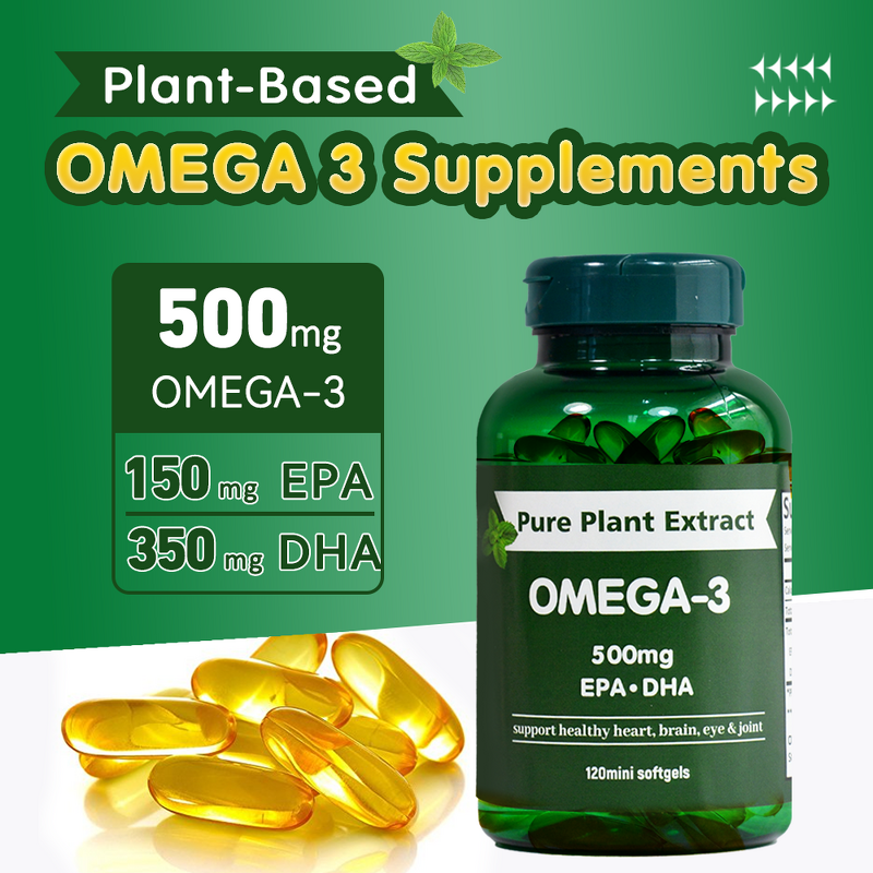 Omega-3 Softgels Manufacturer - Private Label Rich in EPA & DHA