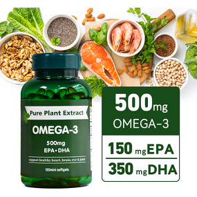 Omega-3 Softgels Manufacturer - Private Label Rich in EPA & DHA