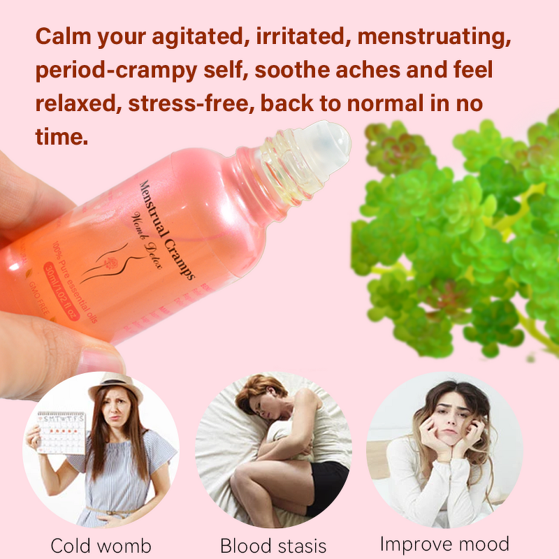 Menstrual Essential Oil Manufacturer - Pure Jasmine Lavender for Dysmenorrhea