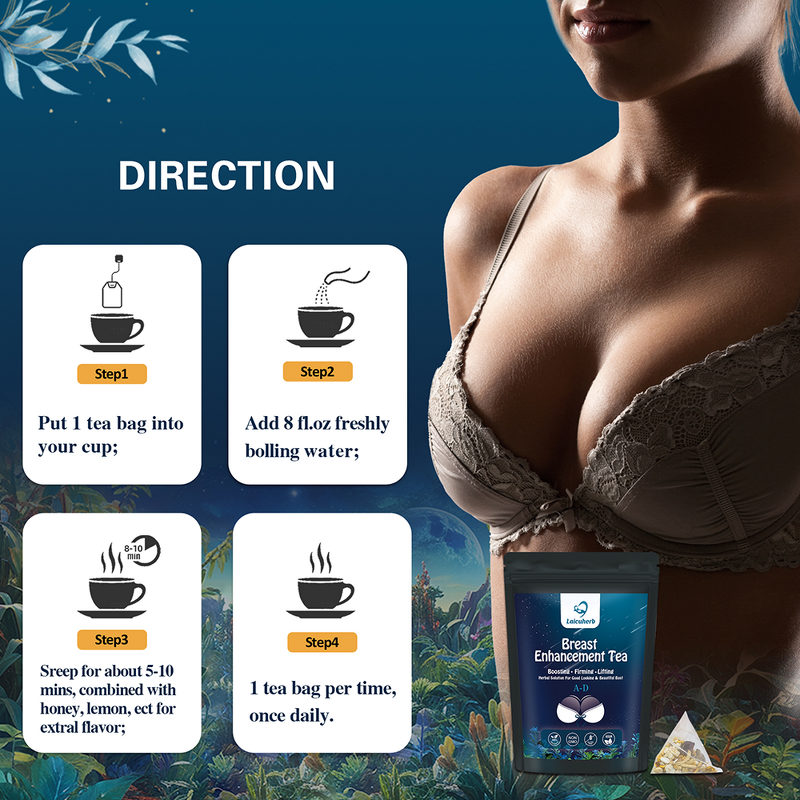 Breast Enhancement Tea Manufacturer - Women's Health Tea for Fast Growth