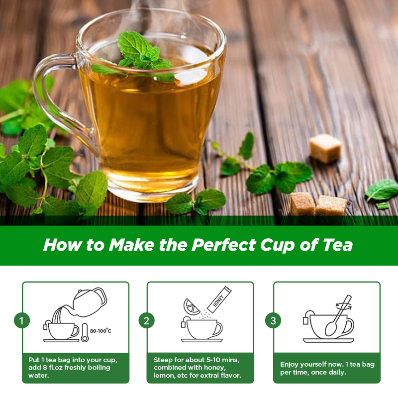 Spearmint Tea Manufacturer - Organic Dried Mint Leaf Tea Bags