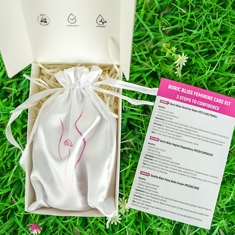 Vaginal Care Kit Manufacturer - Feminine Wash, Suppositories & Moisturizer