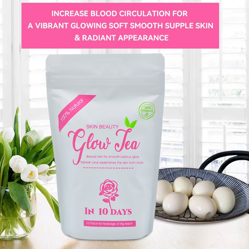 Skin Whitening Tea Manufacturer - Private Label Herbal Anti Aging Glow Tea