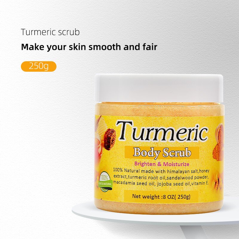 Body Scrub Manufacturer - Wholesale Turmeric Whitening Organic Exfoliating