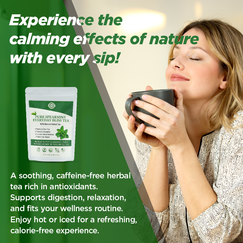 Spearmint Tea Manufacturer - Organic Dried Mint Leaf Tea Bags