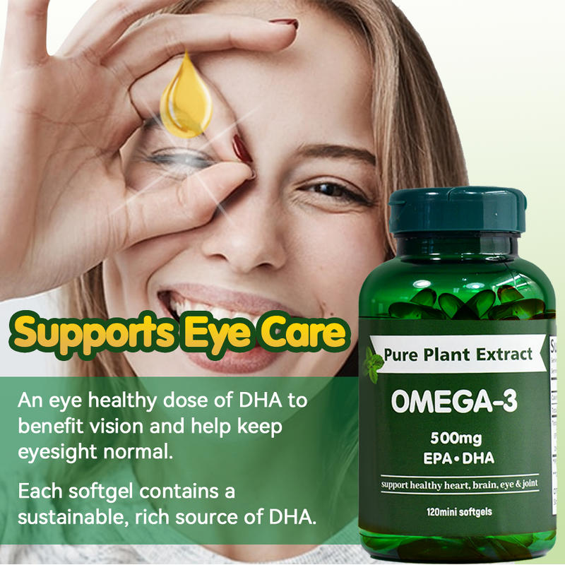 Omega-3 Softgels Manufacturer - Private Label Rich in EPA & DHA