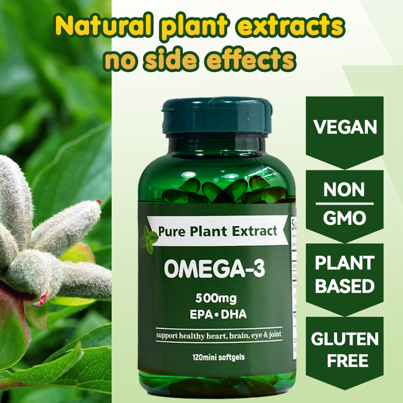 Omega-3 Softgels Manufacturer - Supports Heart, Brain, Joints & Eyes