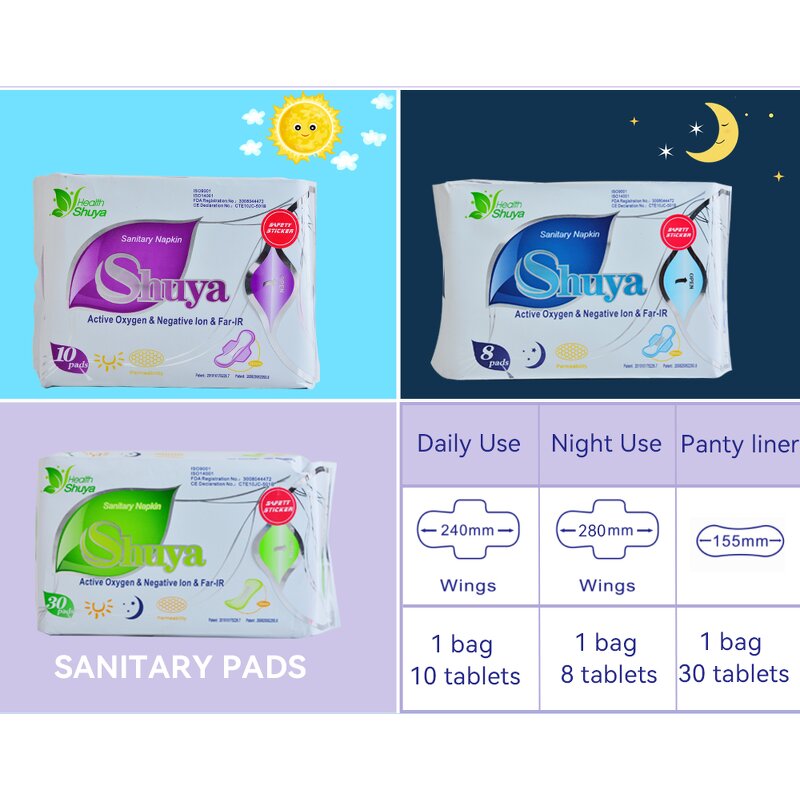 Sanitary Napkin Manufacturer - Organic Cotton Super Absorbent with Odor Control