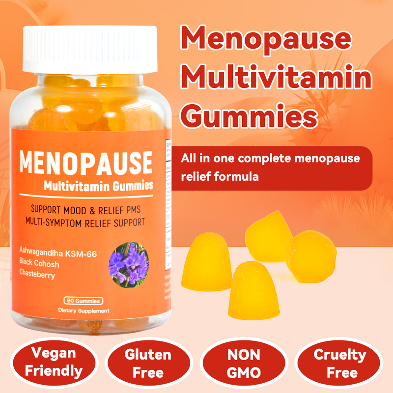 Menopause Gummies Manufacturer - for Night Sweats & Hot Flashes Support