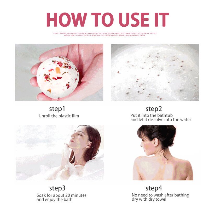 Yoni Bath Bombs Manufacturer - Organic Herbal Steam Bath Bomb