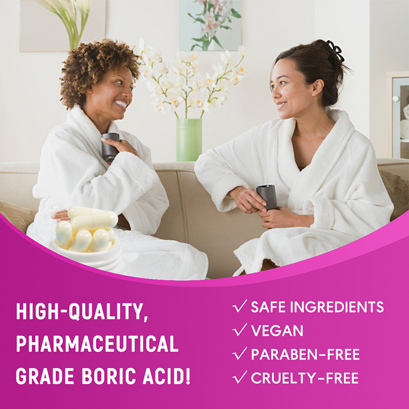 Boric Acid Suppositories Manufacturer - Gluten-Free Vaginal Capsules & Pops