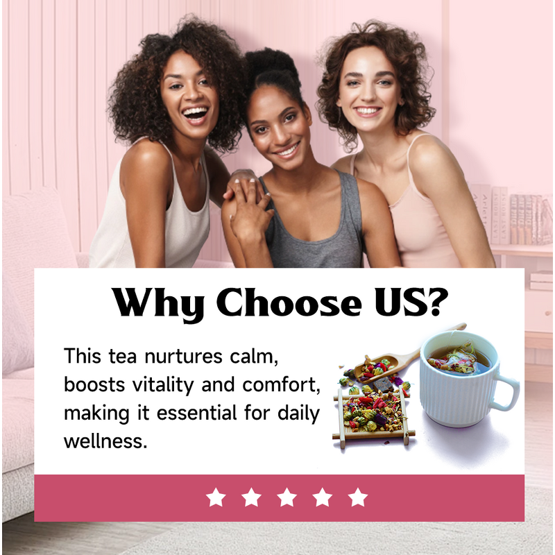Menstrual Care Tea Manufacturer - Private Label Vegan Herbal Warm Womb